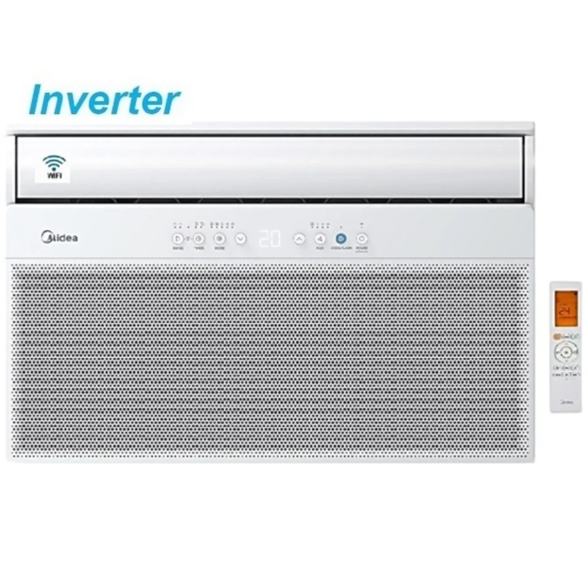 Midea Window Air Conditioner 21,500 BTU Inverter - MWTWG-24HRF
