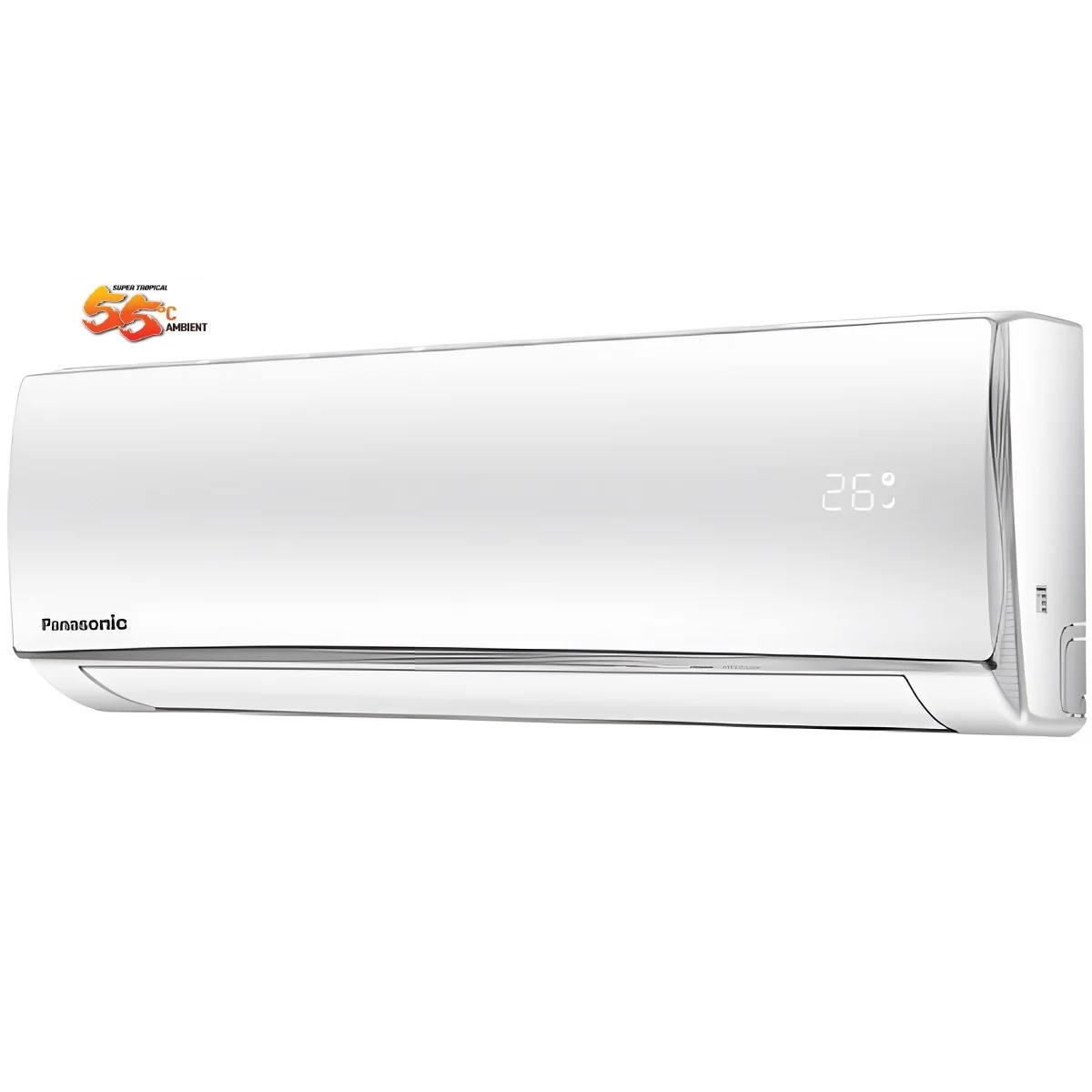 Panasonic, Premium Basic Split Air Conditioner, 22,000 BTU, Cool Only, R410A, 55°C Ambient