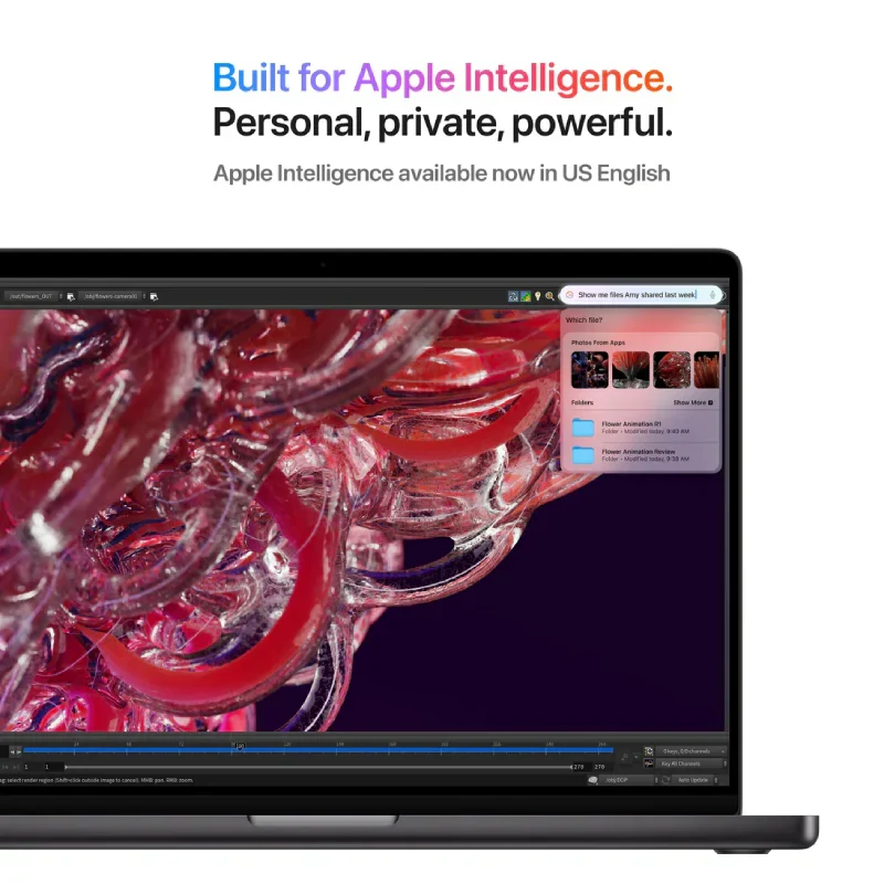 Apple MacBook Pro - 16.2" / M4 Pro / 14-Core CPU / 20-Core GPU / 24GB RAM / 512GB SSD / Silver / 1YW