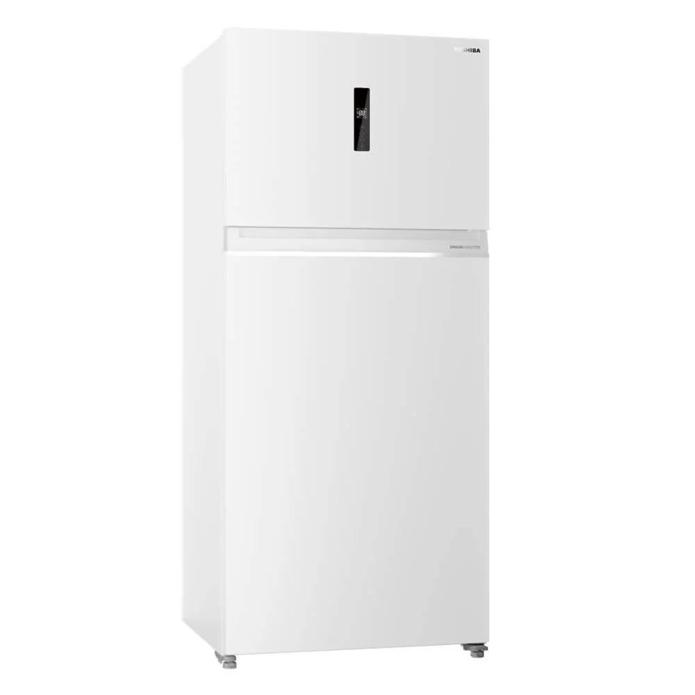 Toshiba Top Freezer Refrigerator – 608 L (21.5 CFT) No Frost, GR-RT835WEPMFK(01) (White)