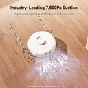 Narwal Freo X Plus, Robot Vacuum and Mop - 7800Pa Suction, 7 Week Dust Bag, 6N Mop, Tri-Laser Navigation