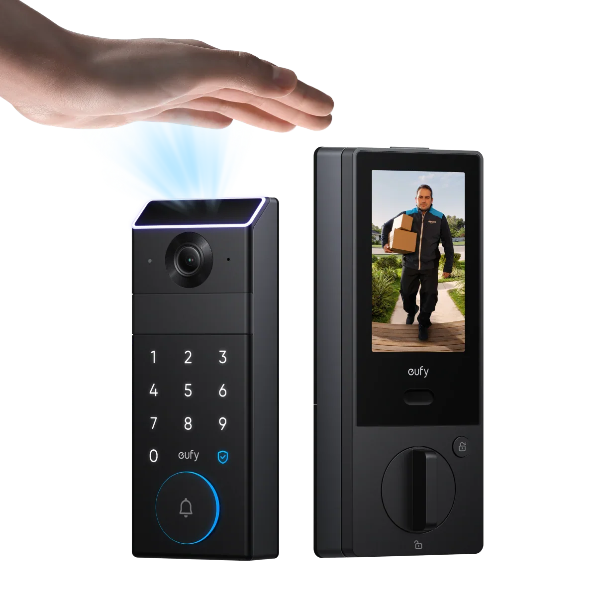 Eufy FamiLock S3 Max, 2K HDR Palm Vein Smart Lock