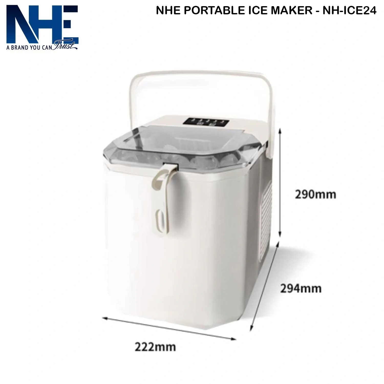 NHE Portable ICE Maker - NH-ICE24