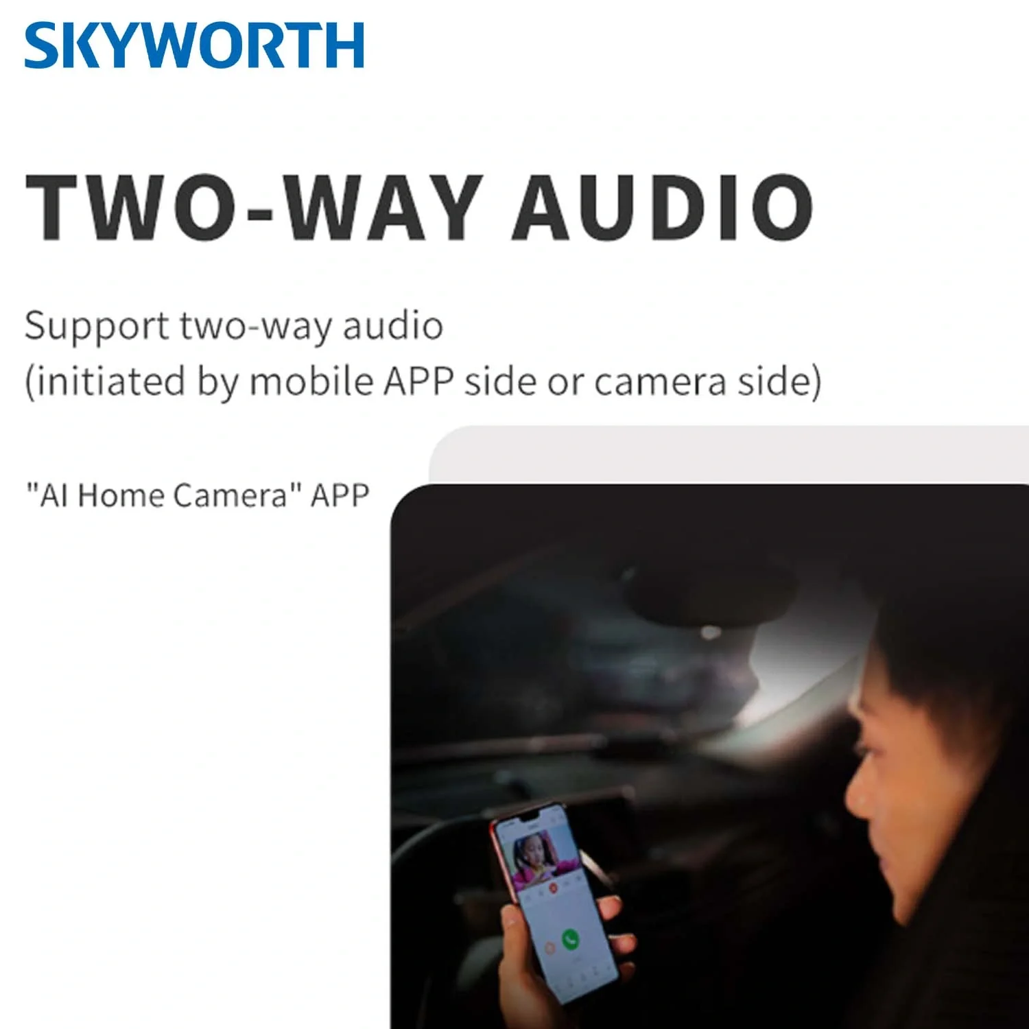 Skyworth 5G WiFi 5MP IN Cam H50 Pro