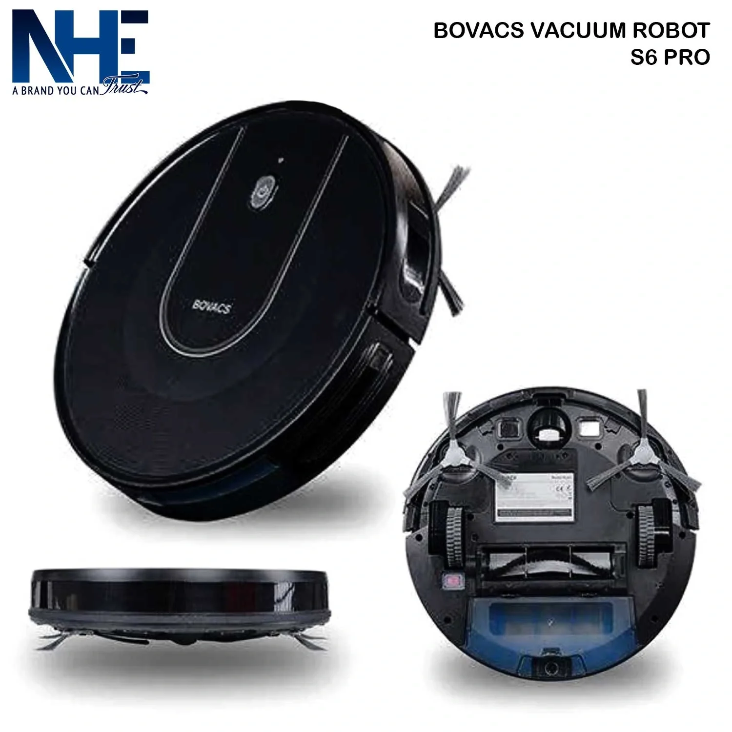 NHE Bovacs Robotic Vacuum Cleaner S6 Pro