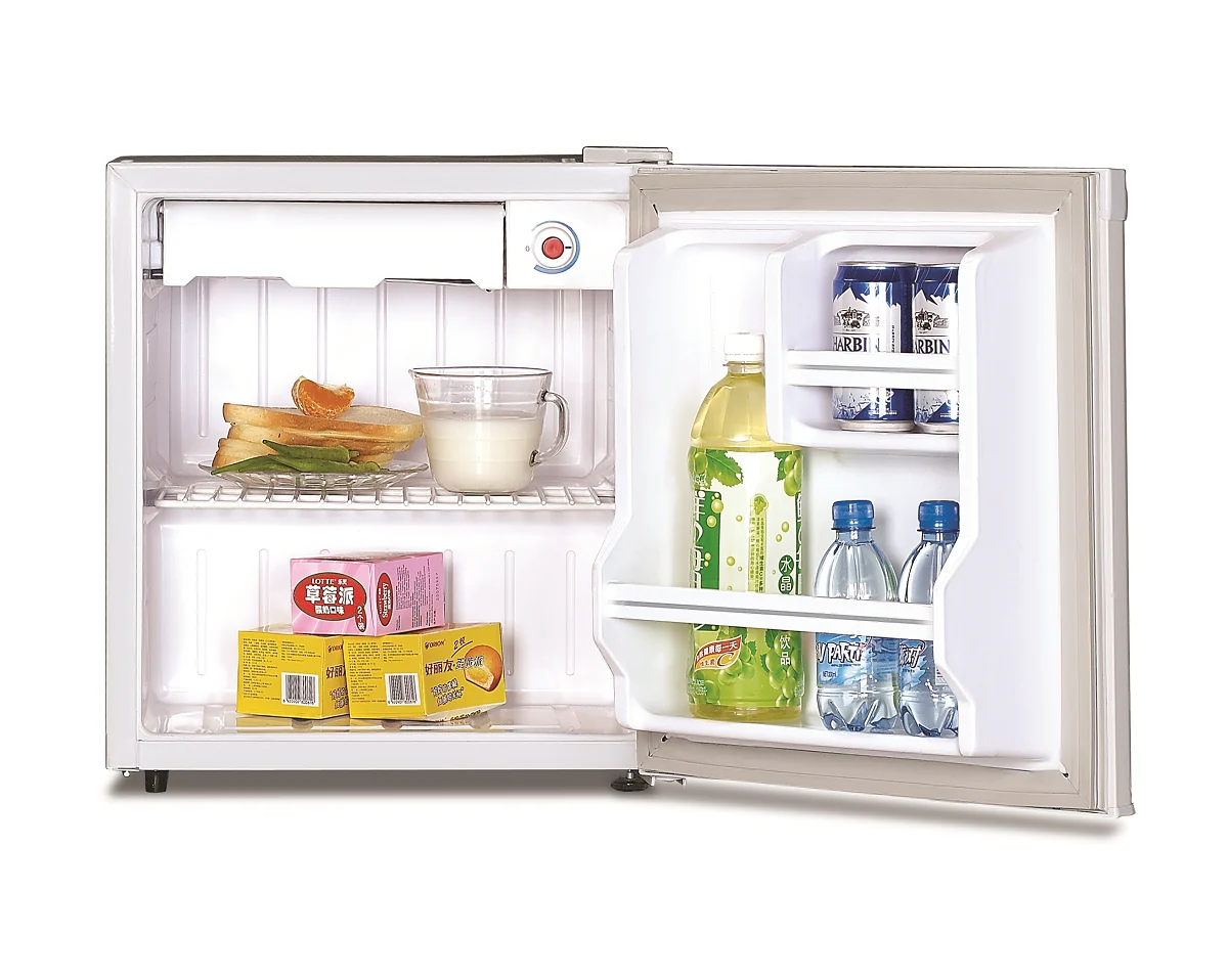 Sharp, Mini Refrigerator 75 Liters (2.6 CFT), Tropical Compressor, Lock, SJ-K75XK-SL3 – Grey