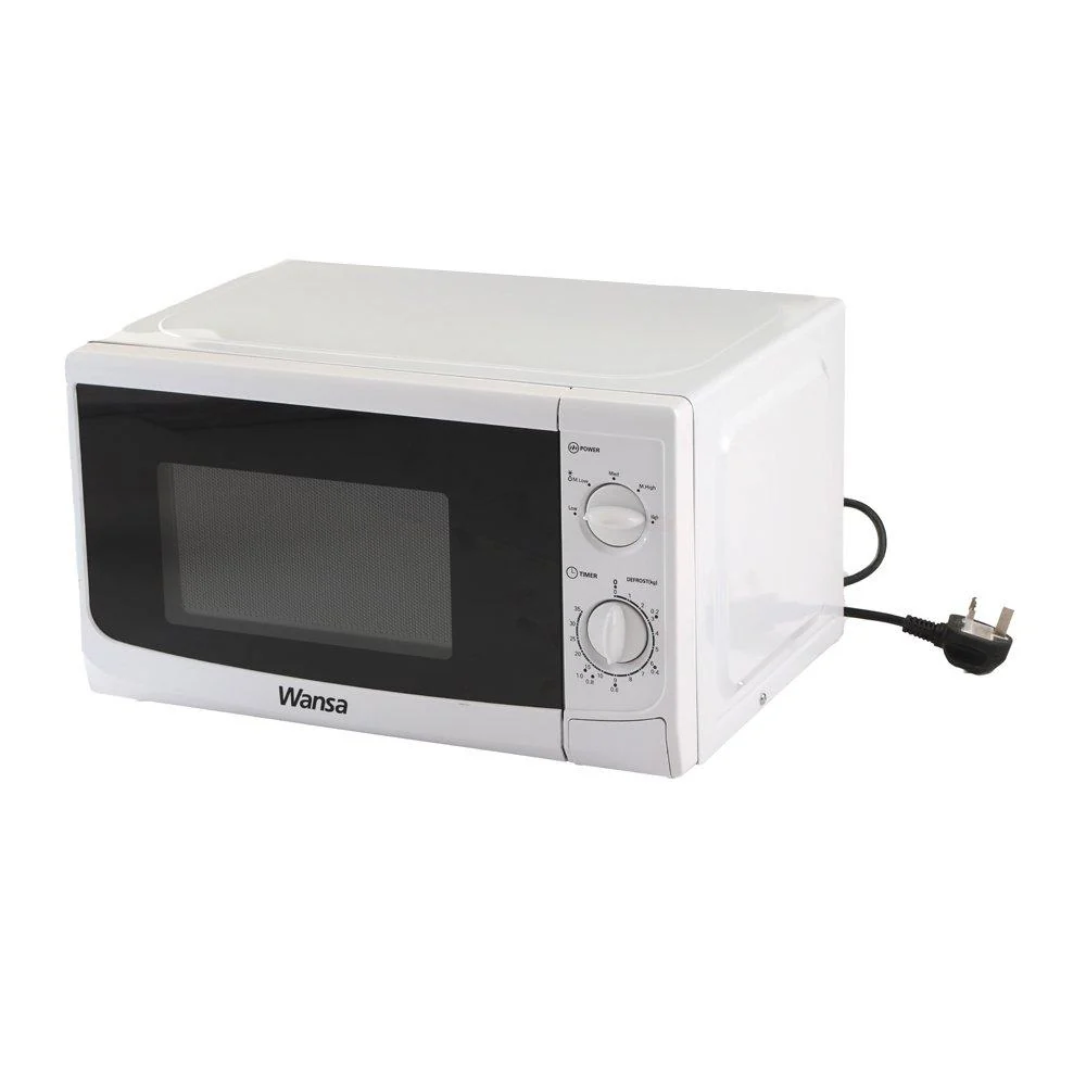 Wansa, Microwave MM720CWW – 20L Capacity, 700W Power, Manual Control, White
