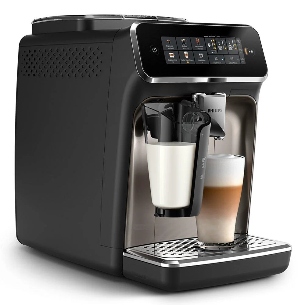 Philips Series 3300 Fully Automatic Espresso Machine EP3347/90 – 1500W, LatteGo, SilentBrew, 6 Drinks