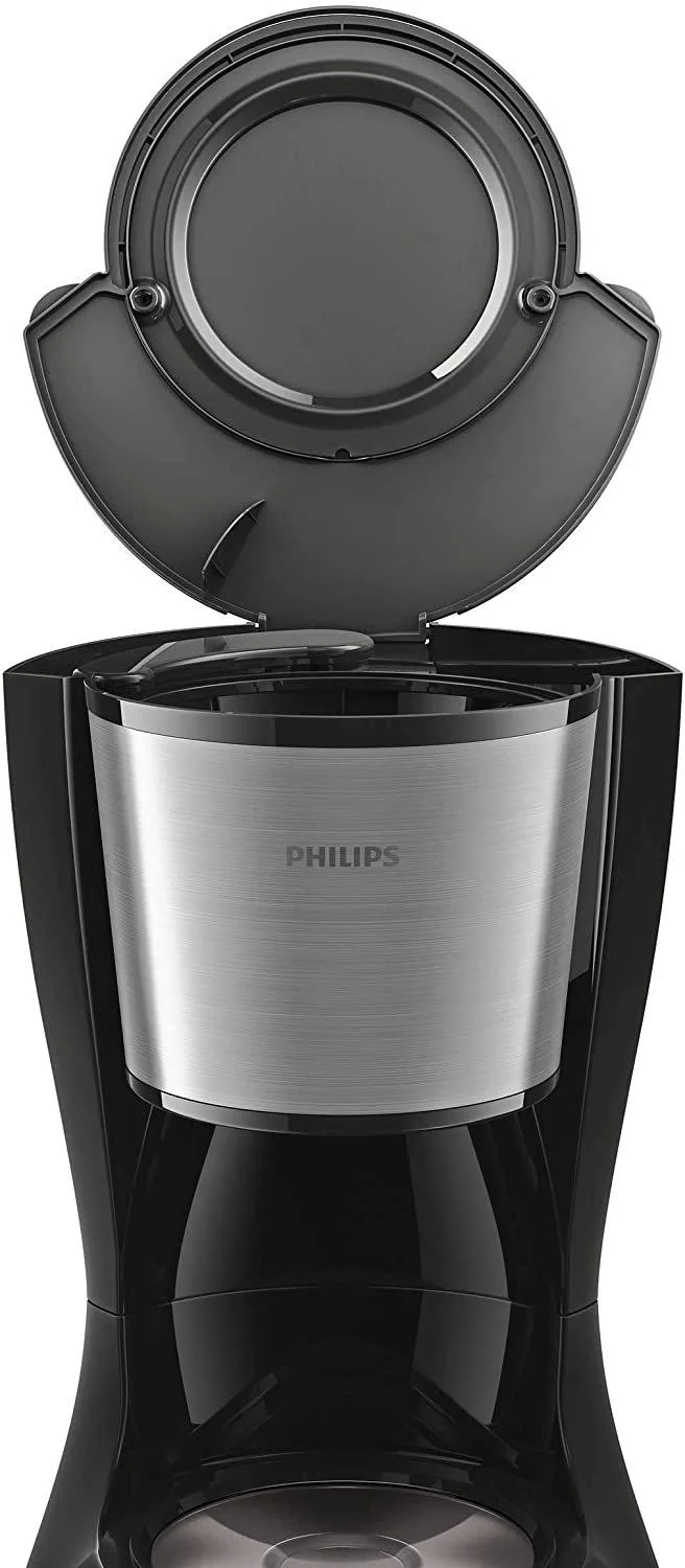 Philips Drip Coffee Maker HD7462/20 – 1000W, 1.2L, Aroma Twister, Auto Shut-Off, Black