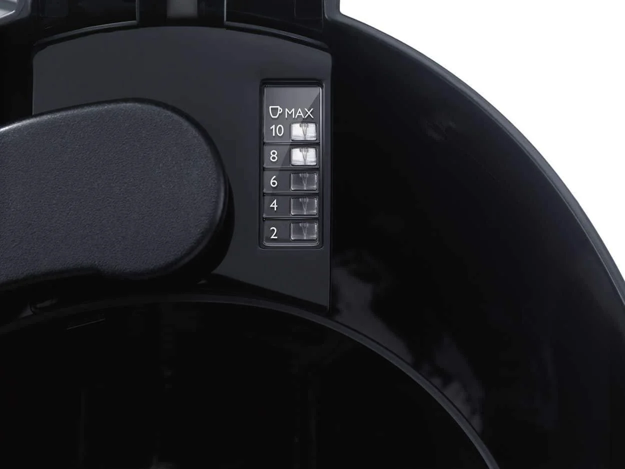 Philips Drip Coffee Maker HD7462/20 – 1000W, 1.2L, Aroma Twister, Auto Shut-Off, Black