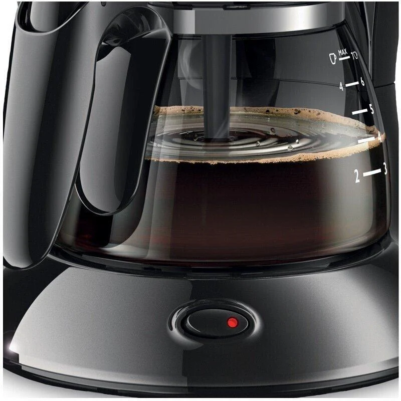 Philips Drip Coffee Maker HD7432/20 – 750W, 0.6L, Aroma Twister, Auto Shut-Off, Black