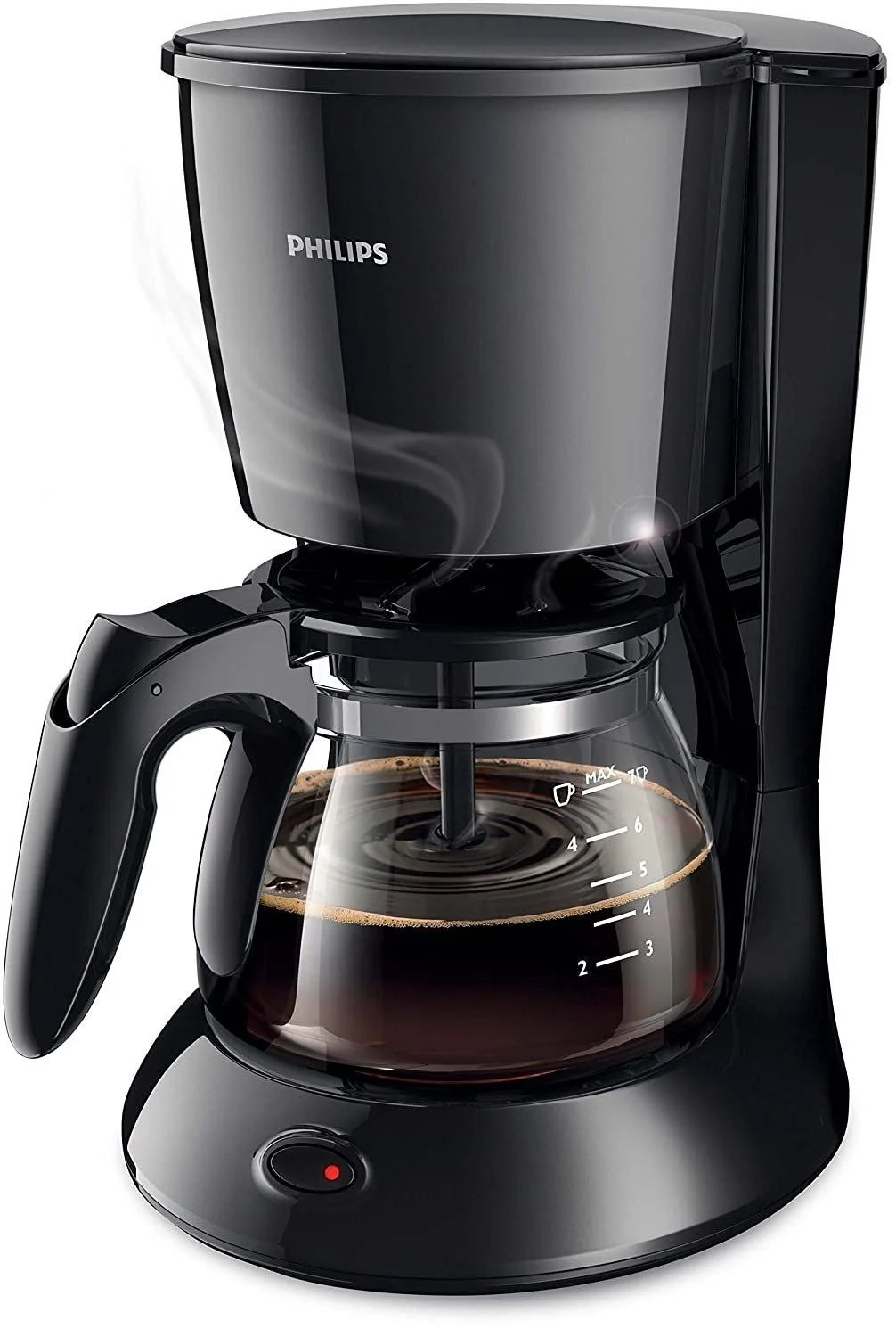Philips Drip Coffee Maker HD7432/20 – 750W, 0.6L, Aroma Twister, Auto Shut-Off, Black