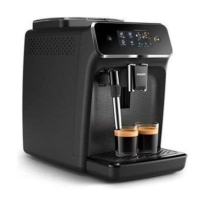 Philips Series 2200 Fully Automatic Espresso Machine EP2220/10 – 1500W, 1.8L, Touch Display, Milk Frother, Black
