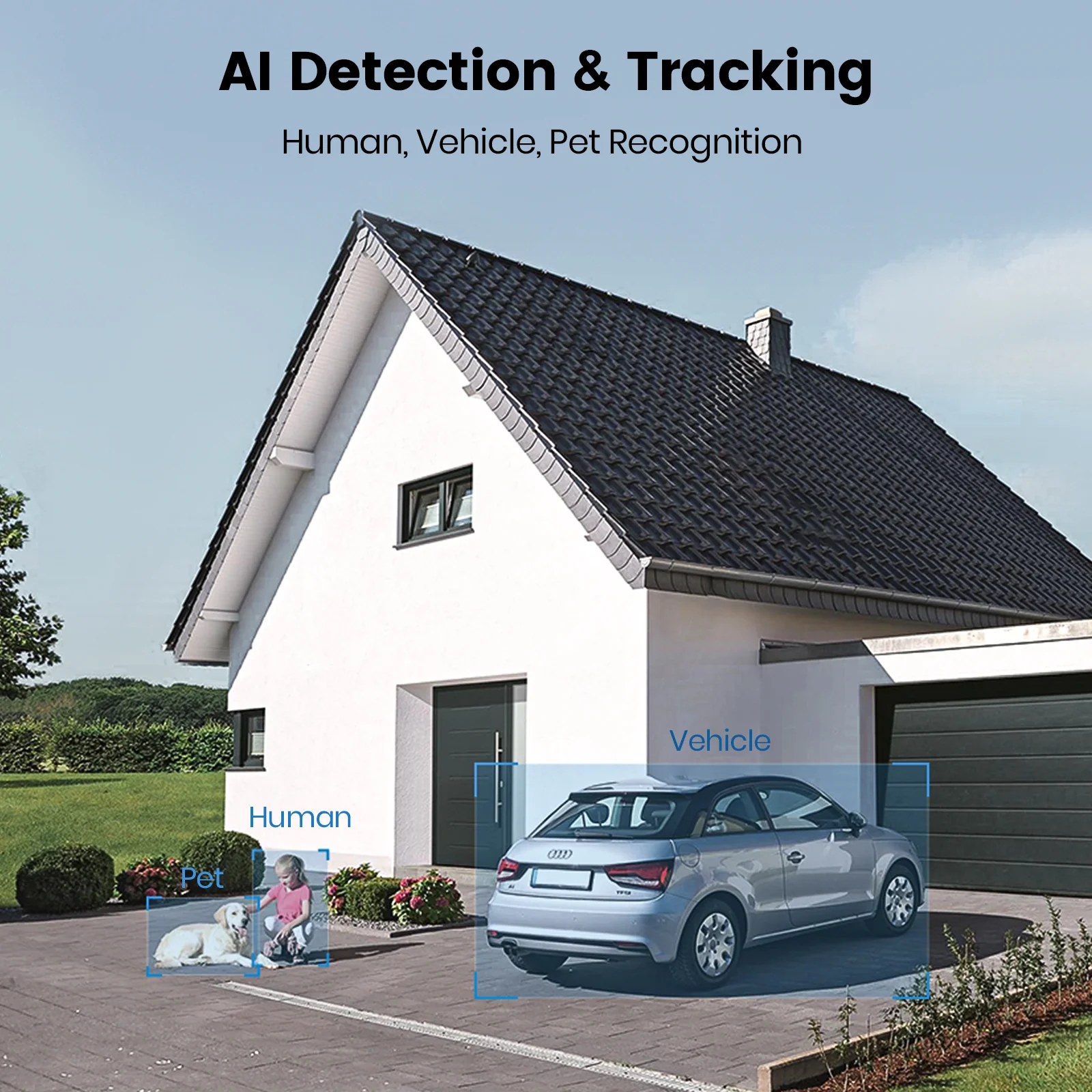 Aosu FloodlightCam Pro L5P - 5MP Outdoor Security Camera