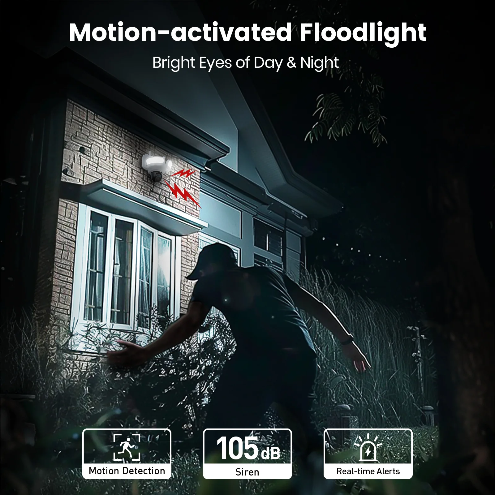 Aosu FloodlightCam Pro L5P - 5MP Outdoor Security Camera