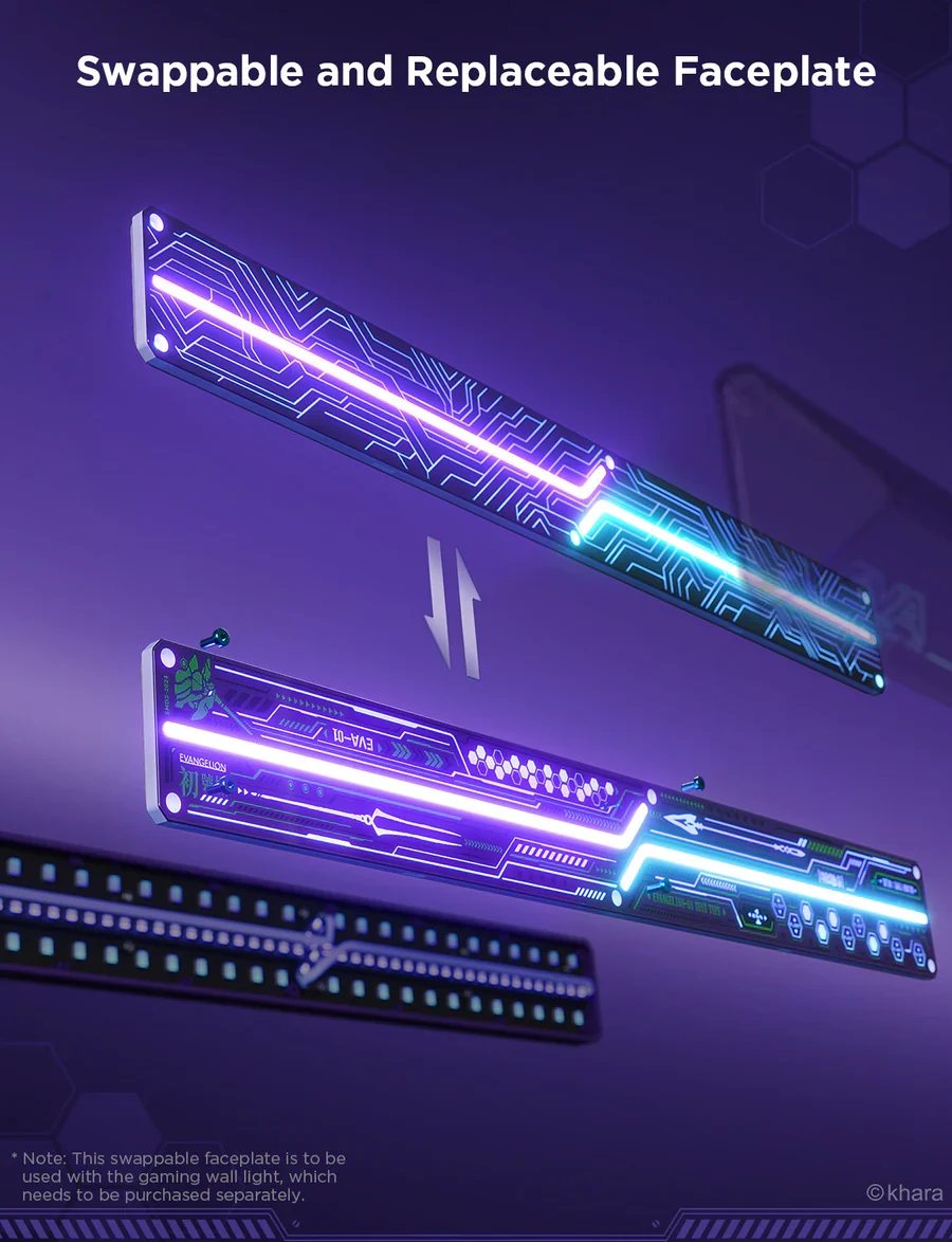 Govee Cyborg Cube Gaming Wall Light 6+2EVA CO-Branding - H6063281