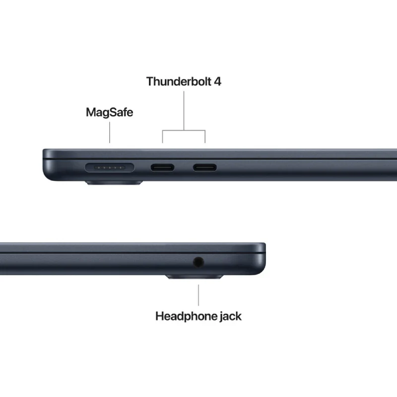 Apple MacBook Air 13.6" M4 10-core CPU, 10-core GPU 16‑core Neural Engine 24GB RAM 512GB SSD - MIDNIGHT