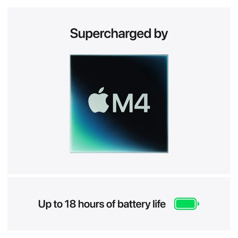 Apple MacBook Air 13.6" M4 10-core CPU, 10-core GPU 16‑core Neural Engine 24GB RAM 512GB SSD - MIDNIGHT