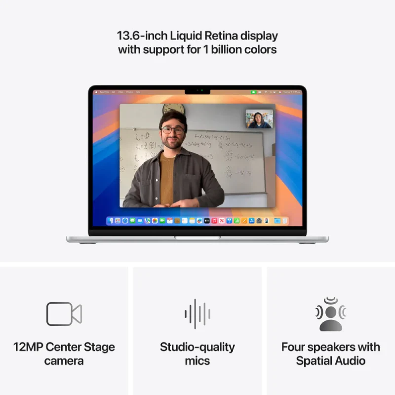 Apple MacBook Air 13.6" M4 10-core CPU, 10-core GPU 16‑core Neural Engine 24GB RAM 512GB SSD - SILVER