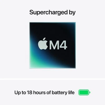 Apple MacBook Air 13.6" M4 Chip 16GB RAM 512GB SSD - Sky Blue
