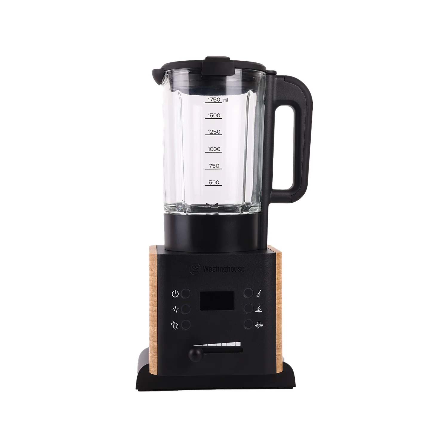 Westinghouse Bamboo Blender with 1.75L Glass Jar & Preset Programs (1000W)