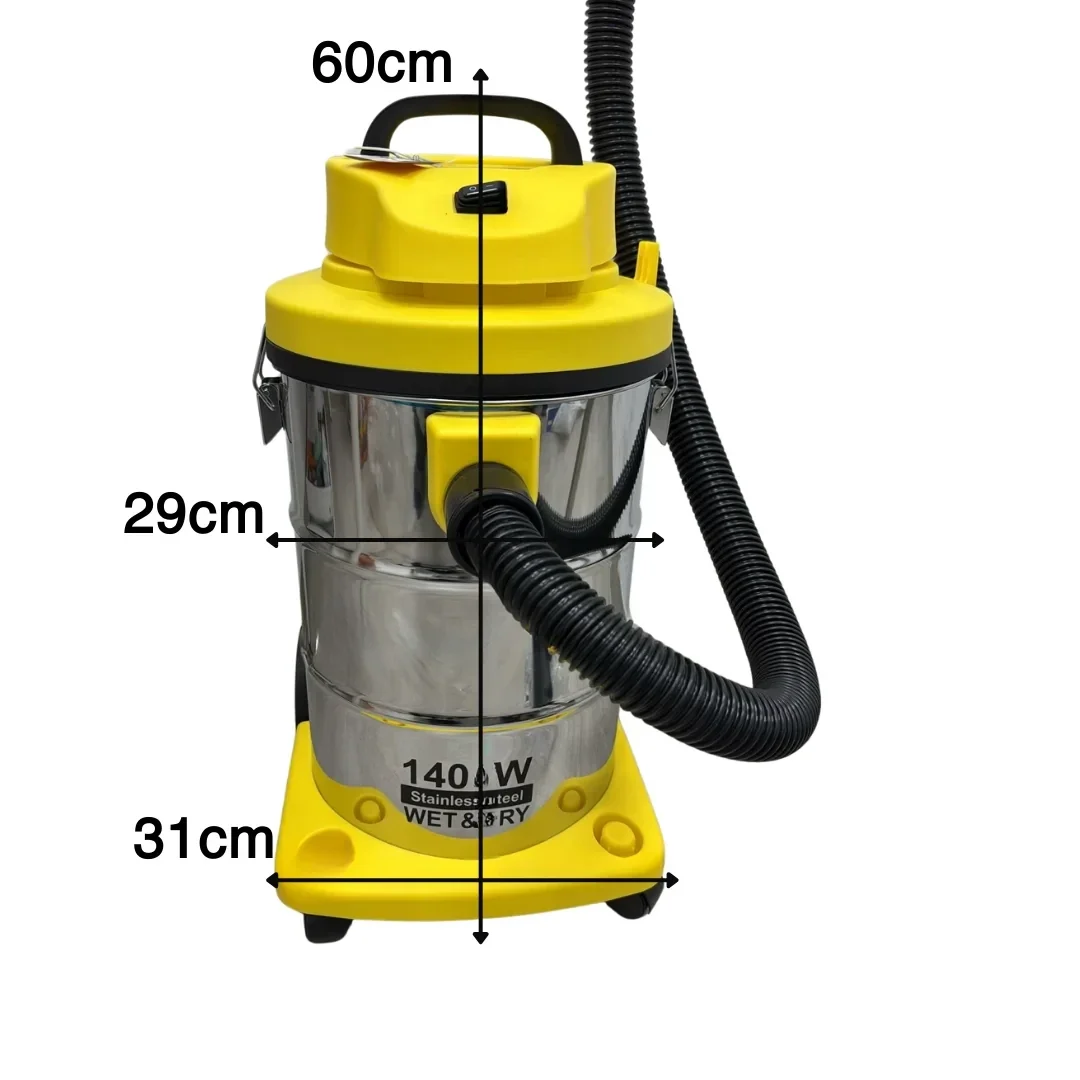 Sayona, 2-in-1 Wet and Dry Drum Vacuum Cleaner, 1400W, 21L Tank (SVC-2362)