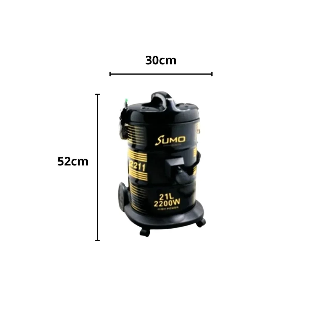 Sumo, 2200W Vacuum Cleaner with 21L Capacity and Blower Function (SVC-2211)