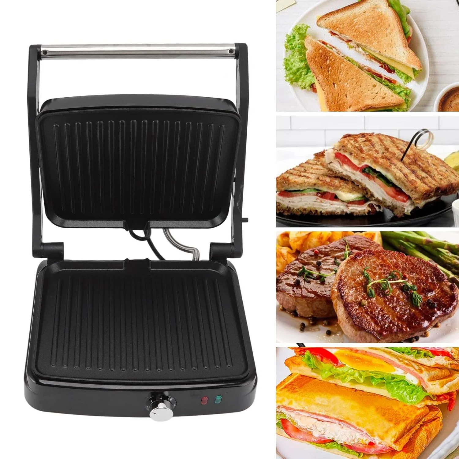 Sumo, Grill Maker 2000W with Adjustable Temperature and 180° Opening – SM-7218