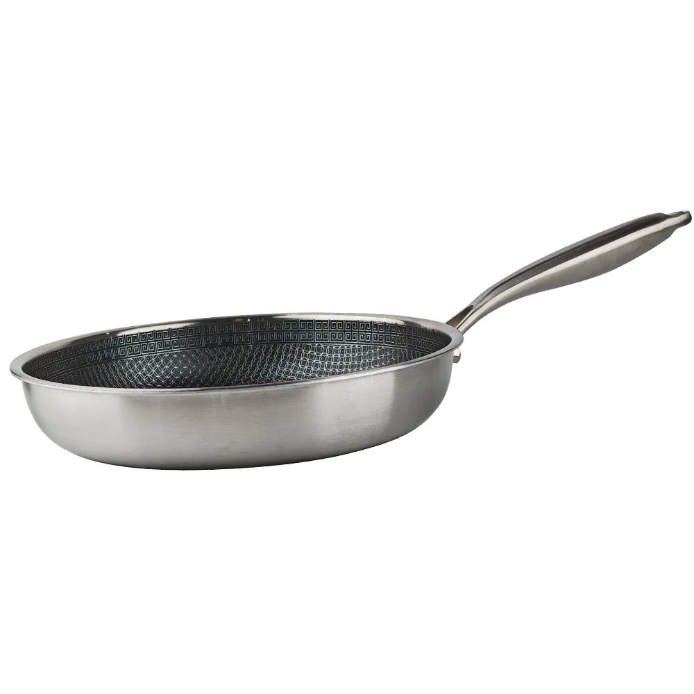 OSFE Fry Pan 3 Layers Stainless Steel - 30 cm