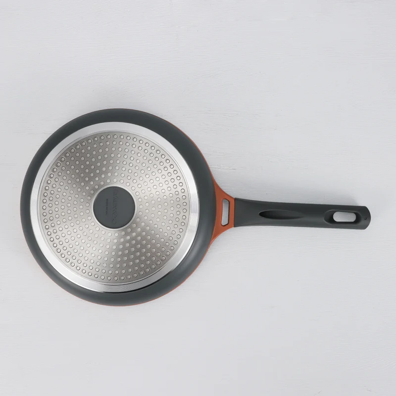 Daewoo H Series 9 Pcs Granite Cooking Set 28, 24, 20 cm Pot, 26 cm Pan with 2 Pcs of Utensil Tools