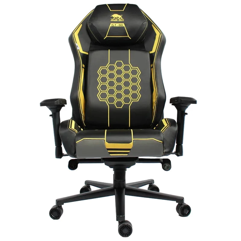 [UMGCY1122] Black Bull Super Pro Gaming Chair - Yellow