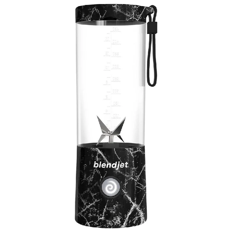 [810053640425] Blendjet V2 Portable Blender 16oz, Smoothie Maker, Fruit Blender, BPA-Free, 475ml, Sports Bottle, USB-C Rechargeable - Black Marble