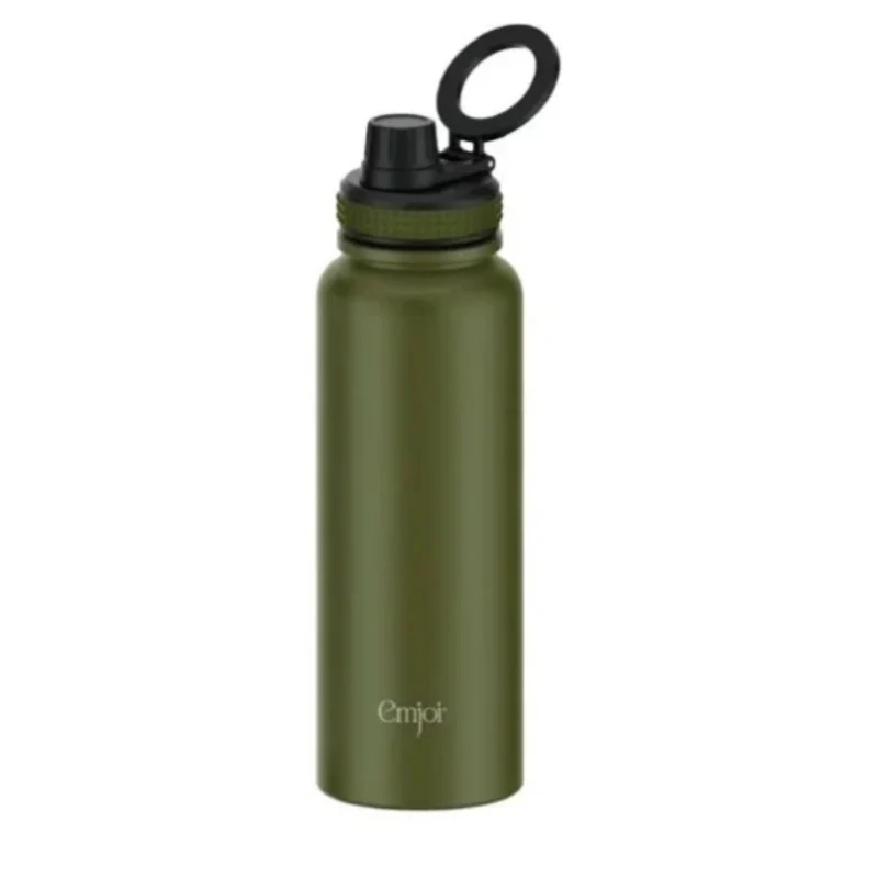 [UMB1100G] Emjoi MagSafe Stainless Steel Sport Bottle - 1100 ML - Green