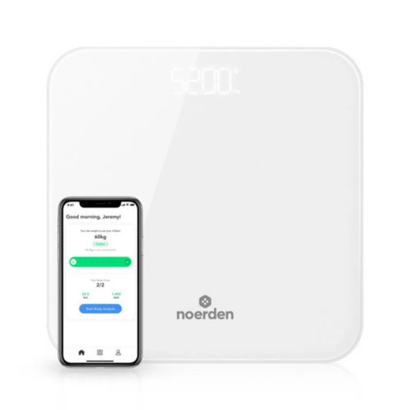 [PNS-0302-IN] Noerden BIMI White Smart Body Scale – Bluetooth Weight, BMI & BMR Tracker