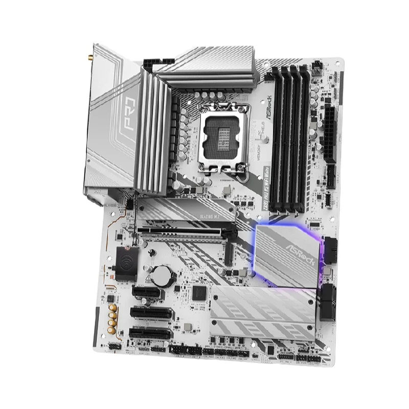 [Z890 PRO RS Wifi White] ASRock Z890 Pro RS WiFi White - Intel LGA1851 ATX Motherboard, DDR5, WiFi 6E, Thunderbolt 4