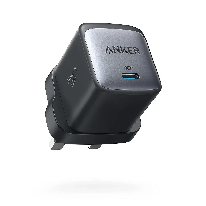 [A2663K11] Anker Nano II 65W, GaN II Charger – Compact USB-C Fast Charger