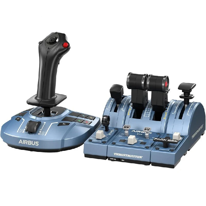 [TM-JSTK-CAPTAIN-PACK] Thrustmaster TCA Captain Pack X Airbus Edition, Flight Controller Joystick
