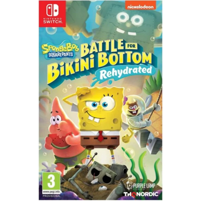 [62143] SpongeBob SquarePants: Battle For Bikini Bottom Rehydrated For NS "Region 2"