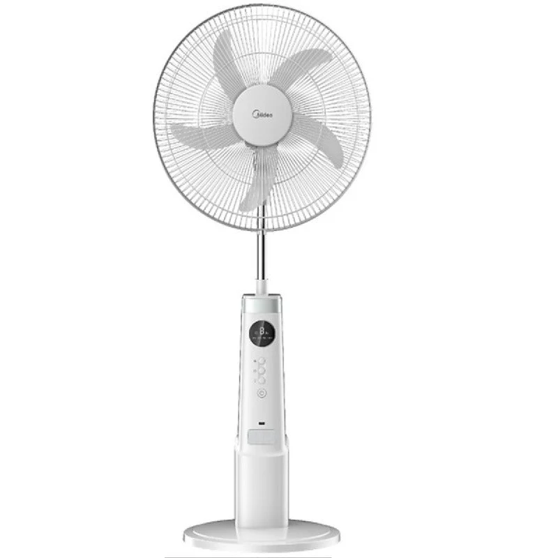 [FS45-23MRD] Midea 18-Inch Rechargeable Stand Fan - White (FS45-23MRD)