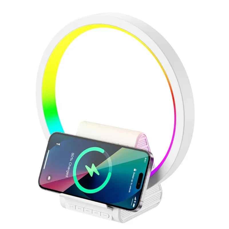 [6976195094015] WiWU WI-W021 2-in-1 Wireless Charger Speaker