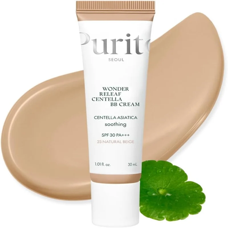 [BMT-PRTO-COS-BB-CRM23-NBEIGE] PURITO Wonder Releaf Centella BB Cream #23 Natural Beige - 30ml