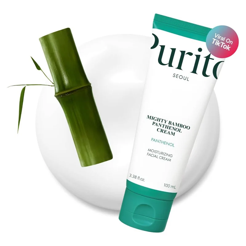 [BMT-PRTO-COS-MGHTY-PTHNOL-CRM] PURITO Mighty Bamboo Panthenol Cream - 100ml