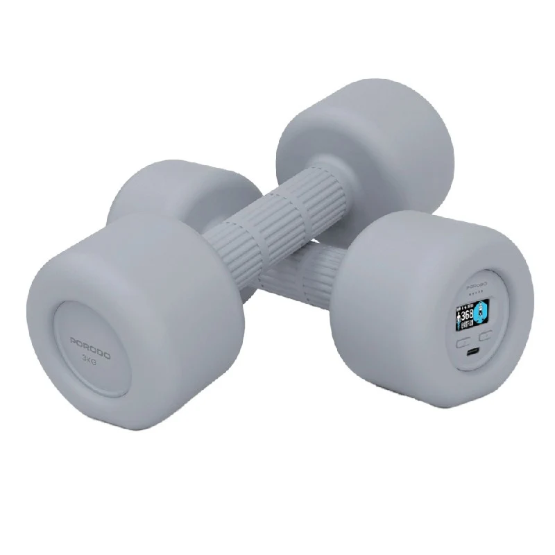 [PD-LFST025-GY] Porodo Lifestyle Smart Dumbbells - Grey