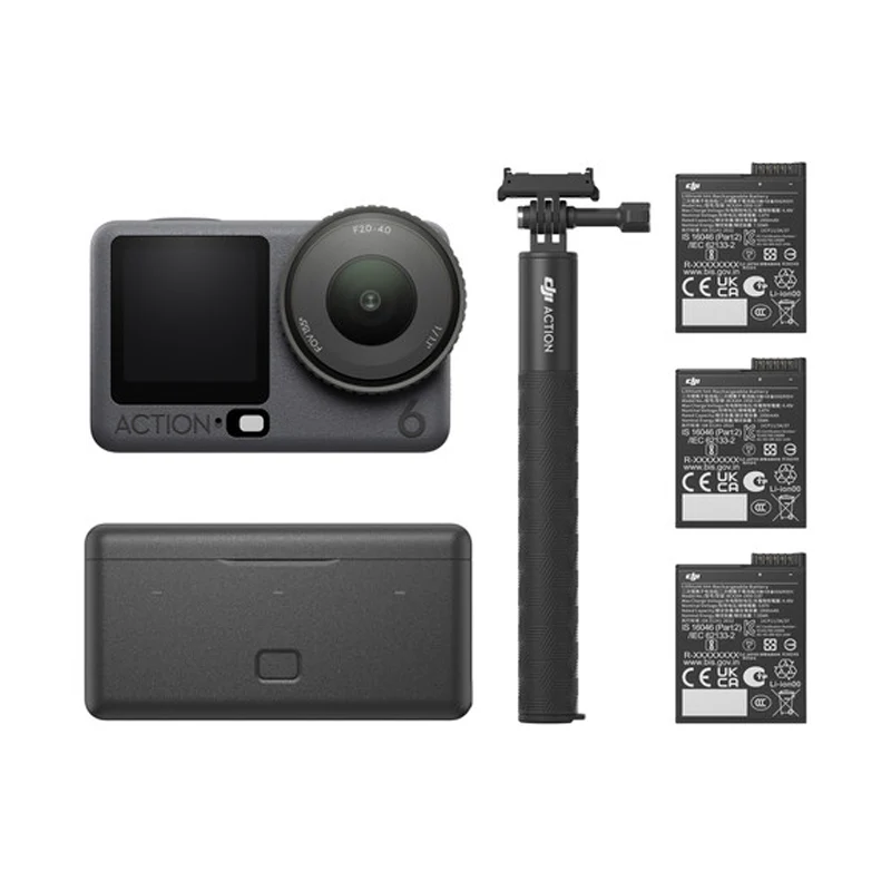 [DJI-ZA600-C2] DJI Osmo Action 6 Adventure Combo