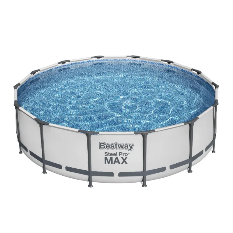 [56950] Bestway Family Pool Set 4.27M x 1.07M with Filter Pump, Ladder & Cover