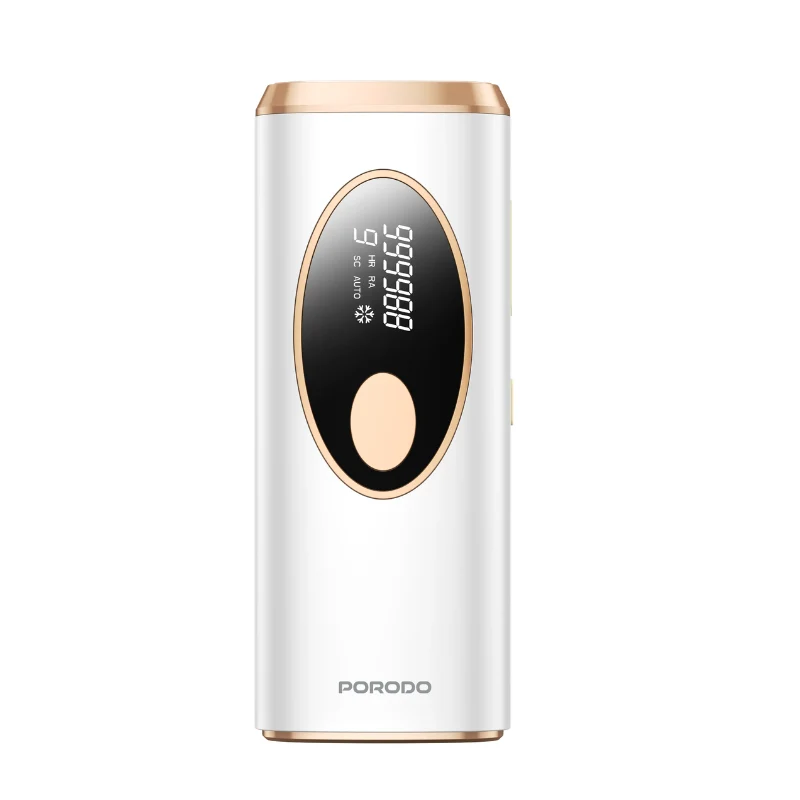 [PD-LFST113-WH] Porodo Lifestyle IPL Hair Removal Device with 9 Energy Levels & Cooling Technology - White