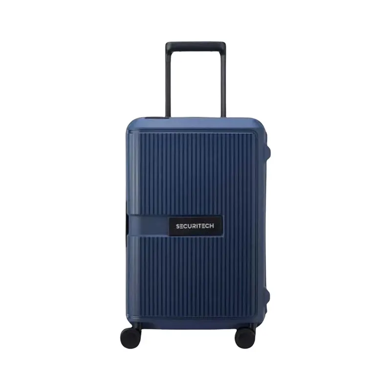 [3219110548532] Delsey Paris Stone 70 CM Hardcase 4Double Wheel Trolley Case (Navy)