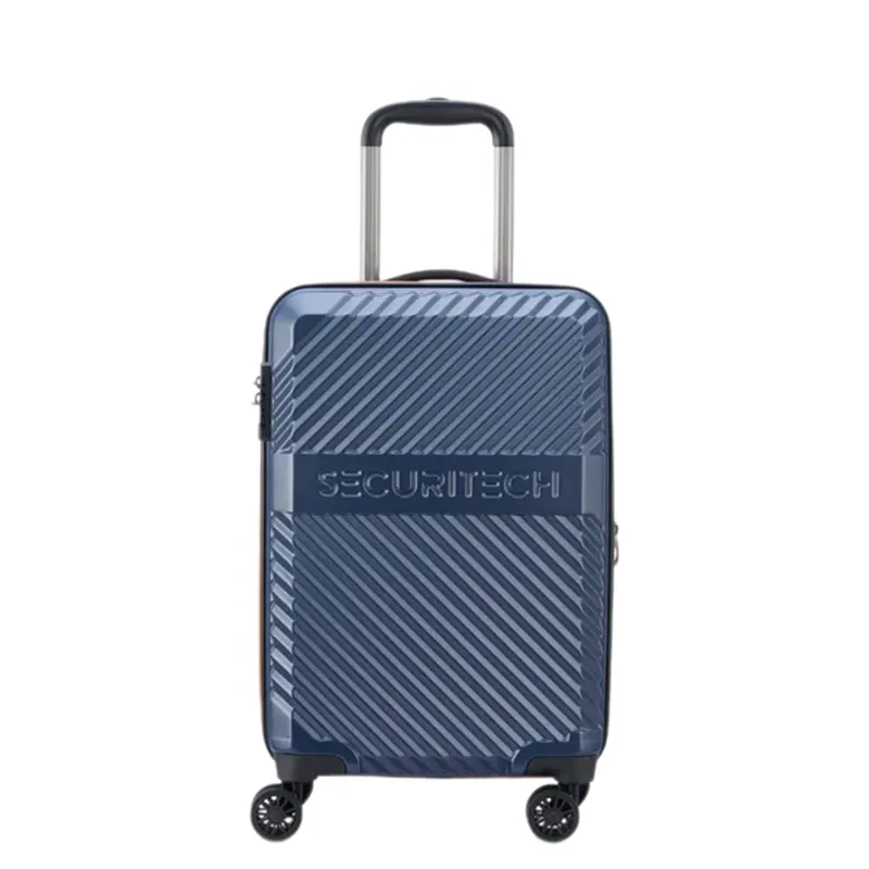 [3219110539387] Delsey Paris Securitech Patrol 70 cm 4 Double Wheel Expandable Luggage Trolley (Navy)