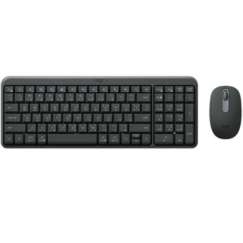 Logitech MK250 Wireless / Bluetooth Keyboard & Mouse Combo Arabic/English – Black