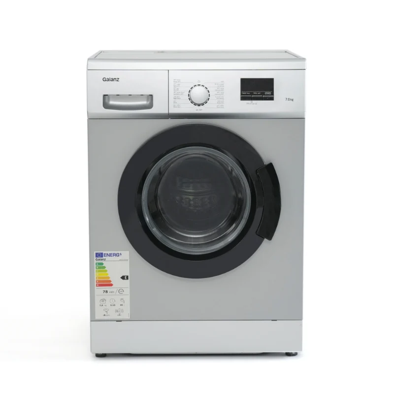 [XQG70-Q714DE] Galanz Front Load Washing Machine 7Kg, 1400 RPM – Silver (XQG70-Q714DE)